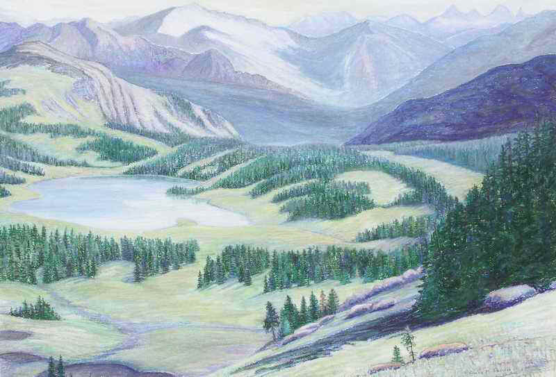 Mountain Pass

On loan from the art collection of Nathan Picolla.
