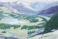 Mountain Pass

This painting is on loan from the art collection of Nathan Picolla.
Thanks Nathan!